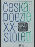Česká poezie dvacáteho století - náhled