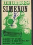 Maigretov zlodej, Maigret a telo bez hlavy, Maigretove pamäti - náhled