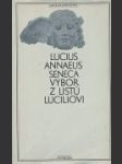 Výbor z listů Luciliovi - náhled